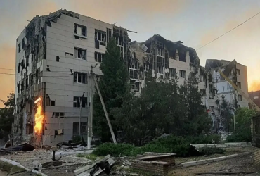 Luhansk strike sparks Russian accusations after a deadly attack destroyed a college building in occupied Starobilsk.
