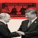 Xi Jinping and Vladimir Putin meeting