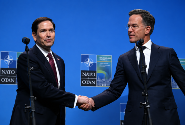 Marco Rubio speaks with Nato allies in Sweden about US troop deployments in Europe, including military plans involving Poland and Germany.