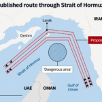 US Iran Strait of Hormuz Strikes affecting Gulf shipping routes