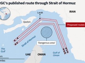 US Iran Strait of Hormuz Strikes affecting Gulf shipping routes
