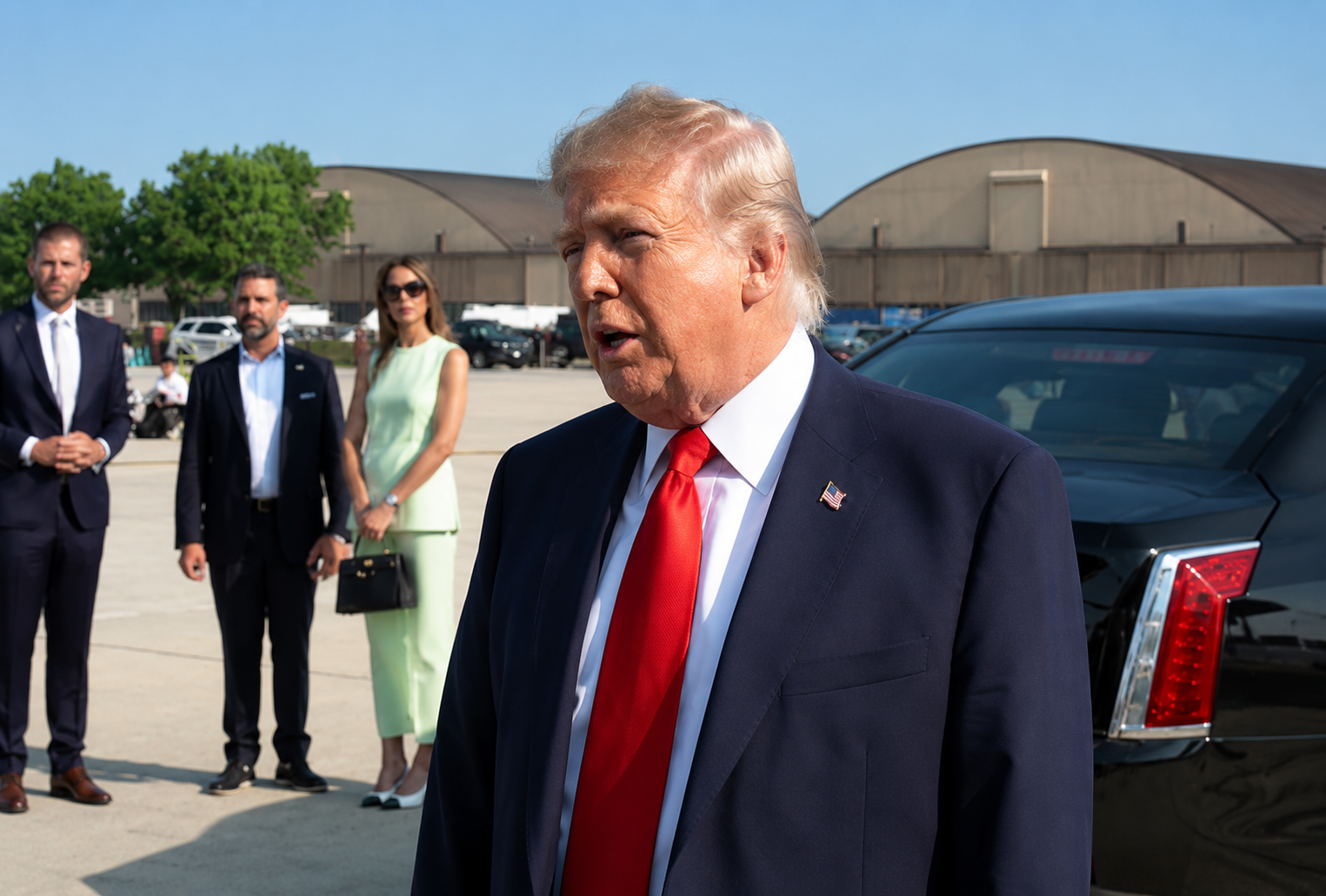 Donald Trump during his presidency as new financial records reveal over $1.4 billion in Trump Crypto Earnings.