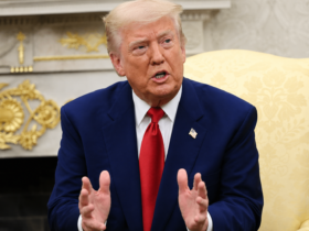 President Donald Trump announces a 50% tariff on Canadian imports as Canada responds with trade talks and considers further action.