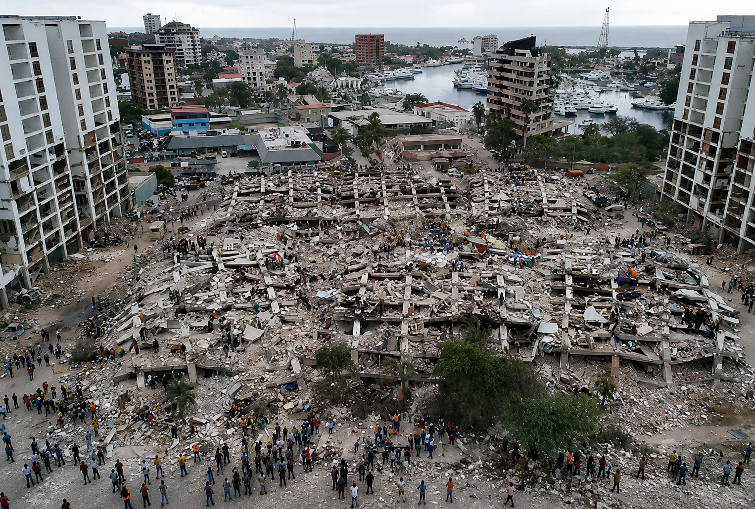 Venezuela Earthquake Deportees arrive after a US deportation flight before a deadly earthquake strikes the coastal region.
