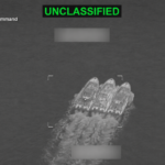 Oil tanker sailing through the Strait of Hormuz amid rising tensions between the United States and Iran.